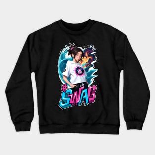 #swag Crewneck Sweatshirt